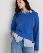 100% Organic Cotton Boyfriend Crew Sweater