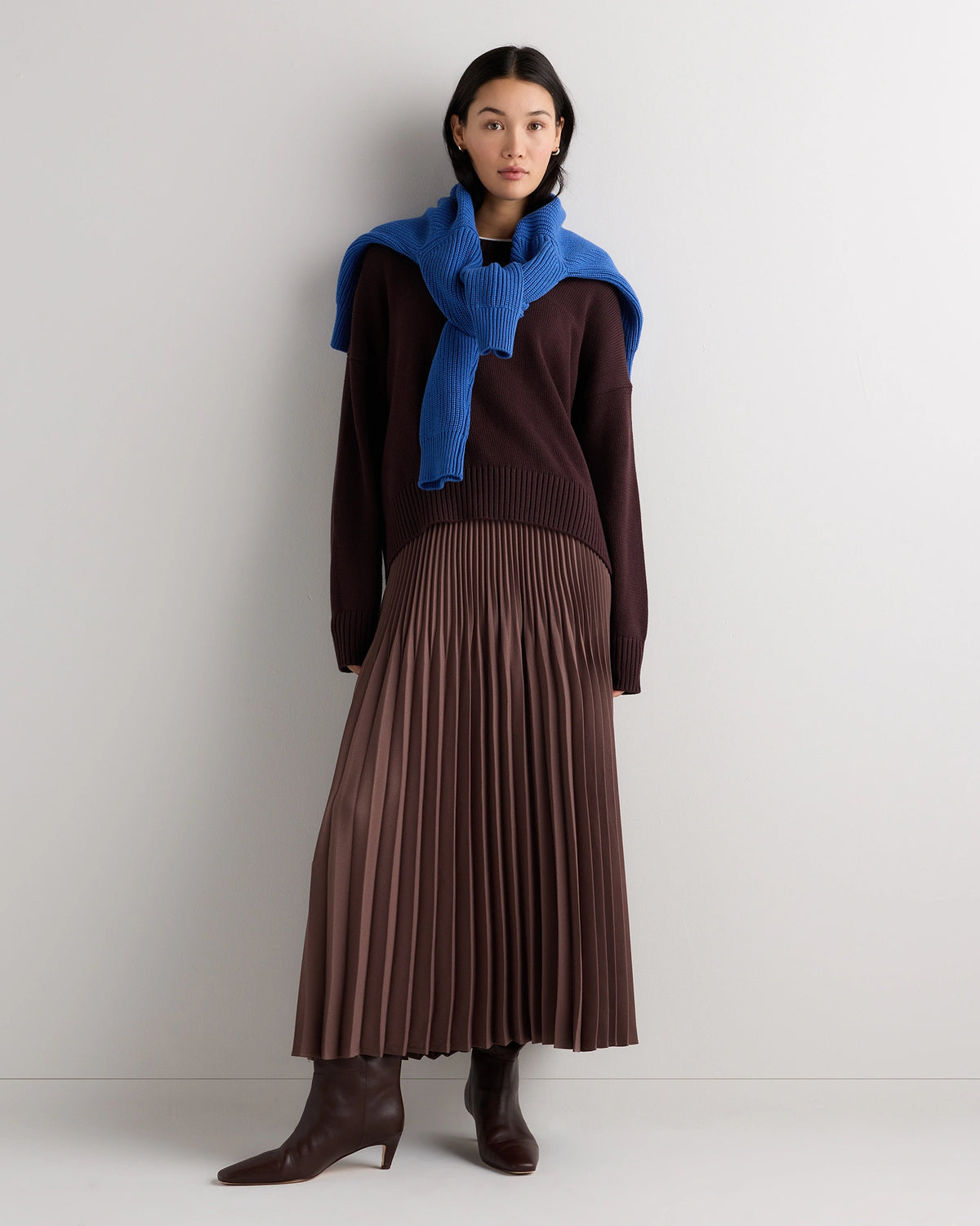 100% Organic Cotton Boyfriend Crew Sweater