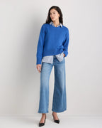 100% Organic Cotton Boyfriend Crew Sweater