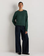 100% Organic Cotton Boyfriend Crew Sweater