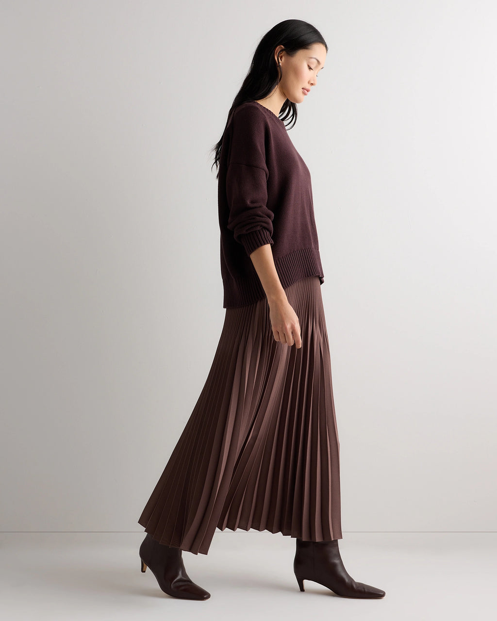 100% Organic Cotton Boyfriend Crew Sweater