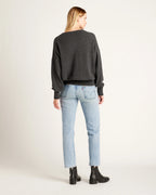 100% Organic Cotton Boyfriend Crew Sweater