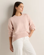 100% Organic Cotton Boyfriend Crew Sweater