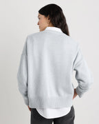 100% Organic Cotton Boyfriend Crew Sweater