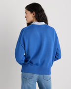100% Organic Cotton Boyfriend Crew Sweater