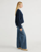 100% Organic Cotton Boyfriend Crew Sweater