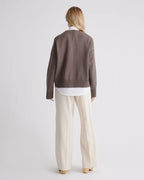 100% Organic Cotton Boyfriend Crew Sweater