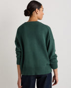 100% Organic Cotton Boyfriend Crew Sweater