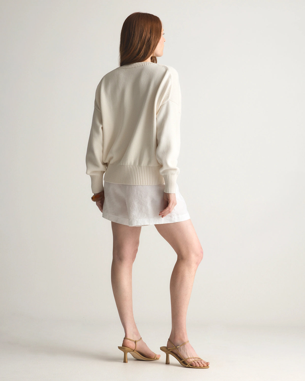 100% Organic Cotton Boyfriend Crew Sweater