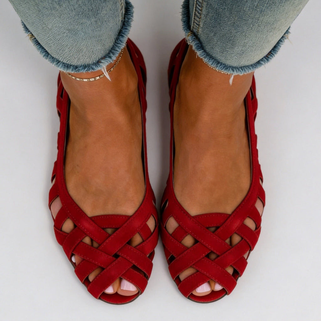 Women's Hollow Out Flat Sandals