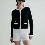Black/Ivory Colorblock