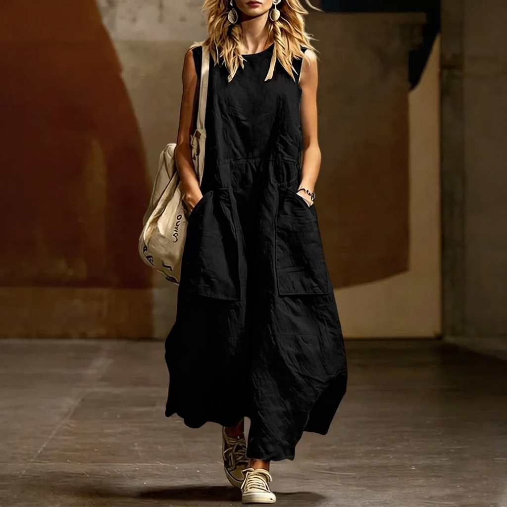 Serene Linen Sundress